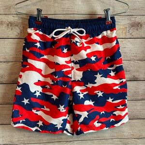 Men’s Patriotic Swim Trunks
